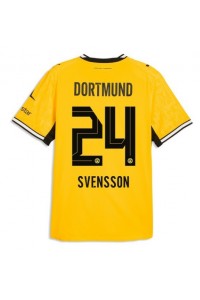 Borussia Dortmund Daniel Svensson #24 Jalkapallovaatteet Kotipaita 2026-27 Lyhythihainen